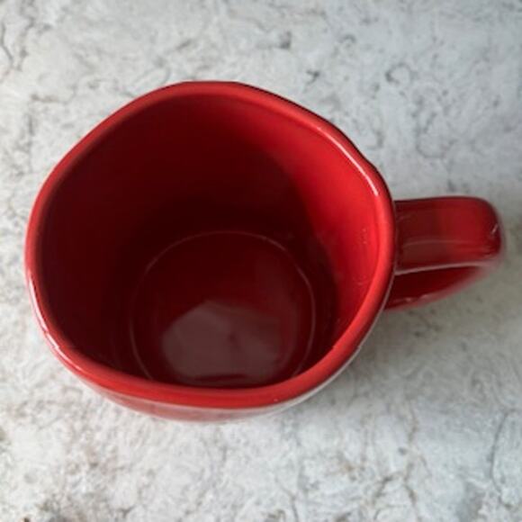 Rae Dunn HIS & HERS Mug Set - Red/White - Picture 8 of 12